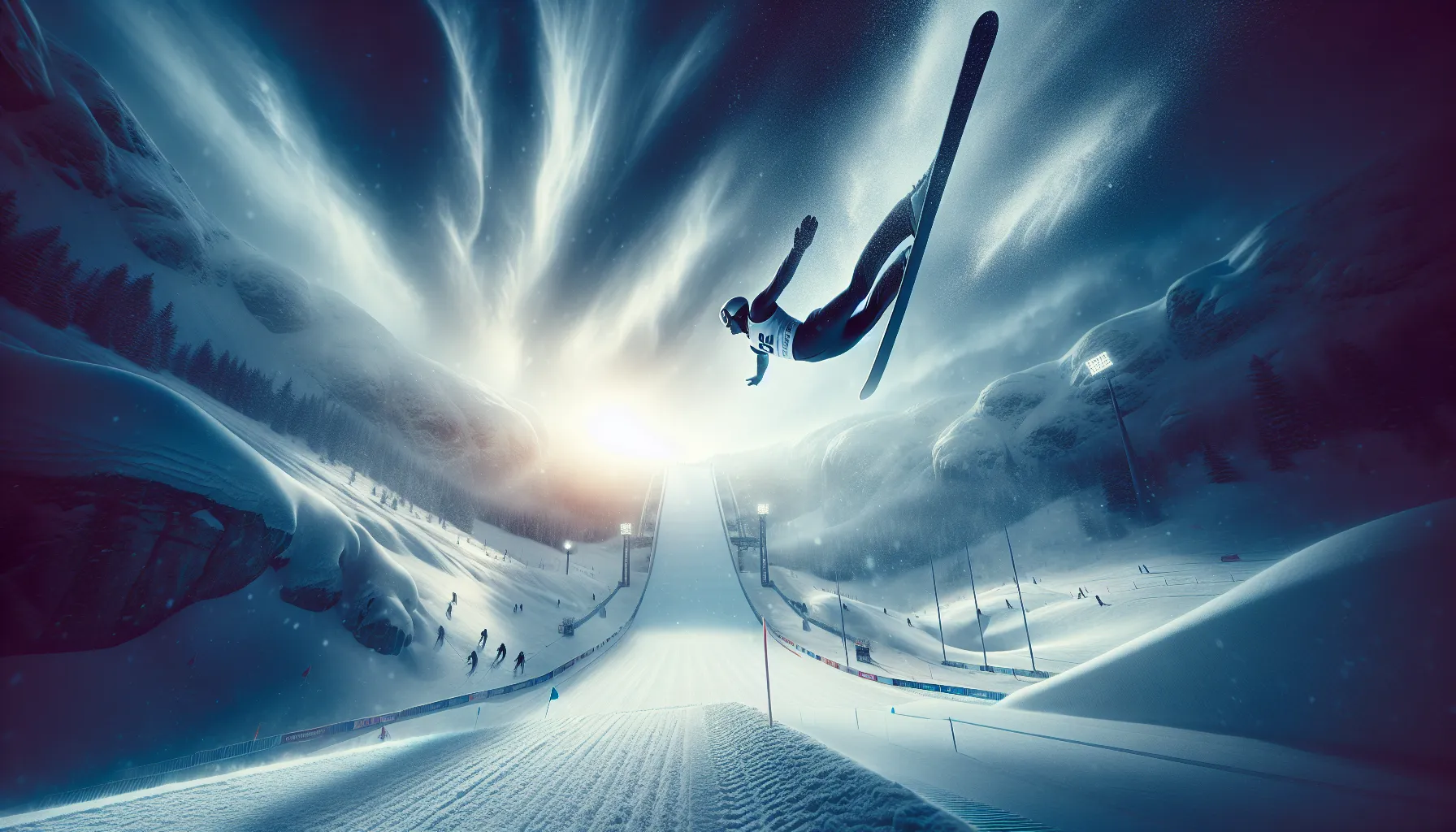 Vind måling ved hopparena